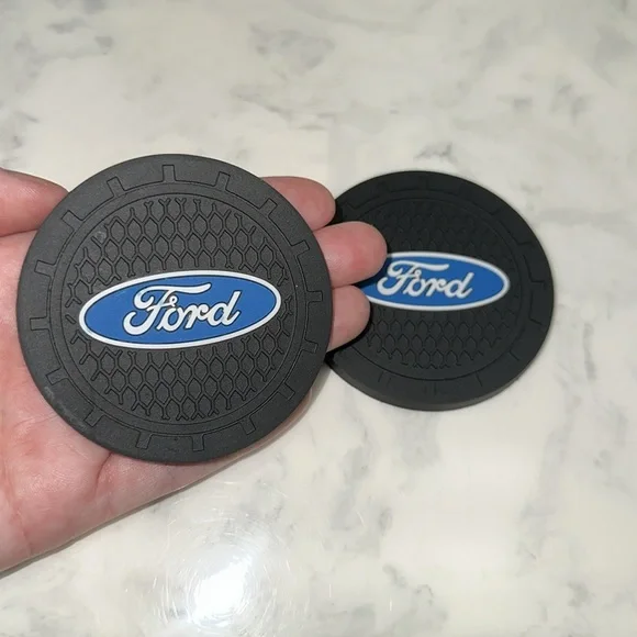 🆕 FORD Car Cup Holder Coasters - Picture 4 of 6